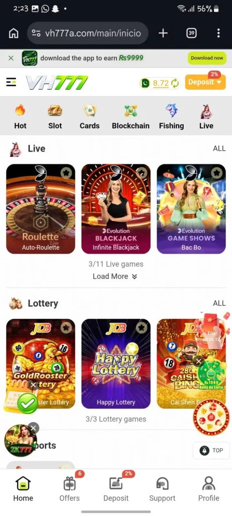 vh777 game app